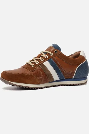 Australian Camaro Sneakers cognac Leer