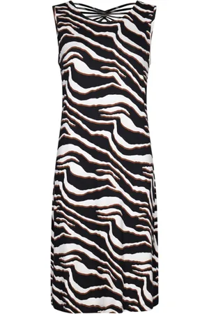 Pastunette Dames Jurk - Zebra - Mouwloos - Viscose