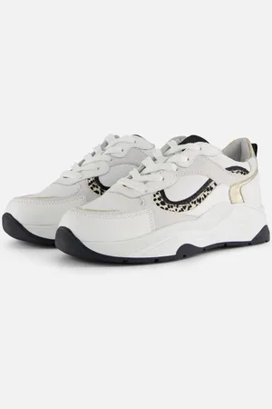 PS Poelman Sneakers Leer - Dames
