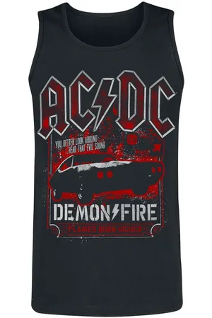 AC/DC Demon Fire Hell Tanktop 4XL Katoen Heren - Band merch, Bands