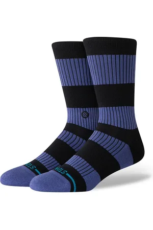 Stance Heren casual sokken fred crew blauw & zwart