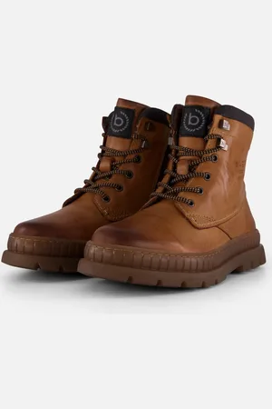 Bugatti Pallario Veterschoenen cognac Leer