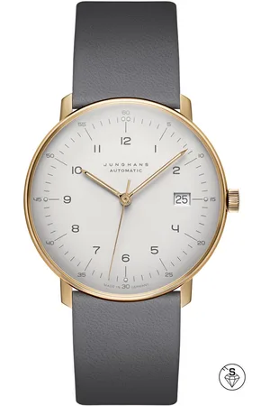Junghans Max Bill 27/7806.02- automaat - horloge - klassiek - heren - dames - vintage - goudkleurig - luxe cadeau