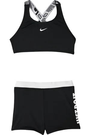Nike Swim CROSSBACK SPORT Bikini - Zwart - Meisjes