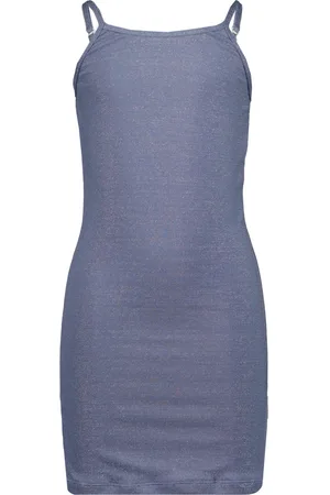 Vingino Senan meiden mouwloze jurk Zafora Old Baby Blue