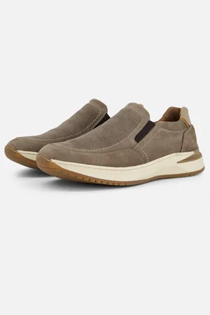 Outfielder Instappers taupe Nubuck