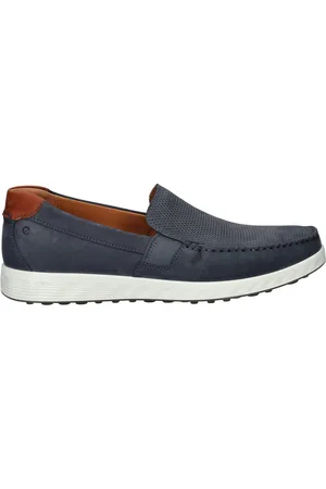 Ecco S Lite Moc heren mocassin - Donkerblauw