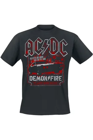 AC/DC Demon Fire Hell T-shirt 4XL Katoen Heren - Band merch, Bands