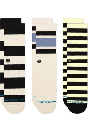 Stance Heren casual 3P sokken fred crew