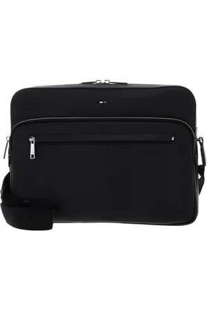 HUGO BOSS Schoudertas Business tas met laptopvak Ray Zip Messenger Bag Zwart