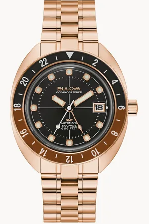 BULOVA Oceanographer 97B215 Horloge - Staal - Rosékleurig - Ø 41 mm