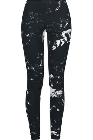 EMP Zwarte legging met all-over print Vrouwen - XXL