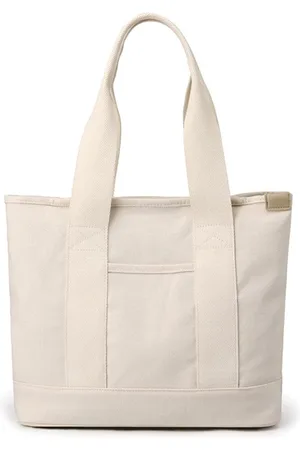 Merkloos Lichtgewicht Canvas Tote Bag - Handtas voor Vrouwen - Grote Capaciteit