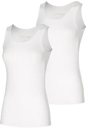 Apollo Onderhemden Singlet Dames Bamboe 2 Stuks