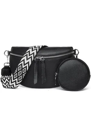 Merkloos Crossbody tas dames - handtas voor dagelijks gebruik - - leer