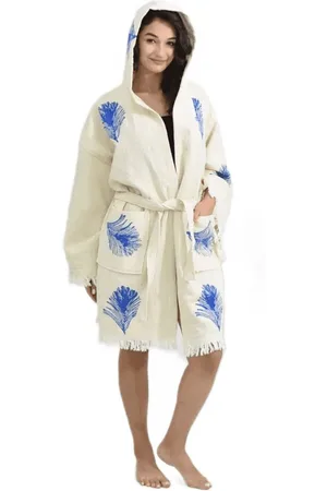 Merkloos PUER AETERNUS Luxe Organische Katoenen Kimono & Badjas, One Size Fits All, Turks Katoen - Artisanal Aura