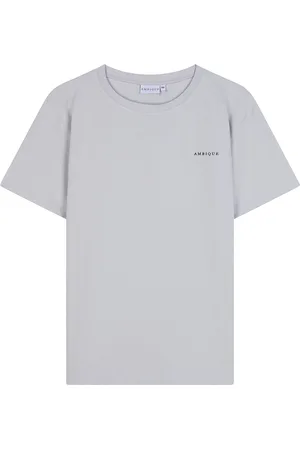 AMBIQUE KIDS T-shirt Justin Light Grey 105 maat 164