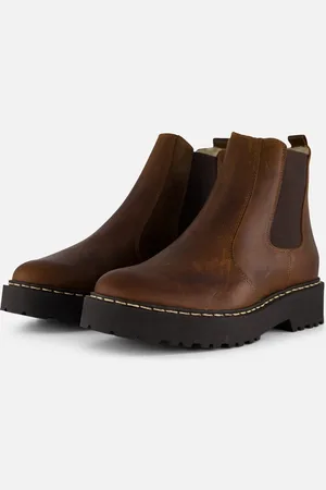 Cellini Chelsea boots cognac Leer