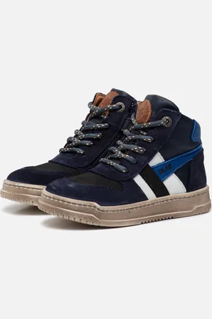 Develab Mid Cut Sneakers Leer - Heren