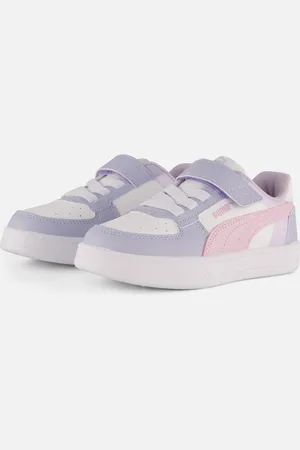 PUMA Caven 2.0 Block Sneakers lila Imitatieleer - Dames