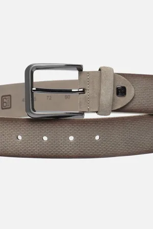 Ziengs Riem taupe Suede