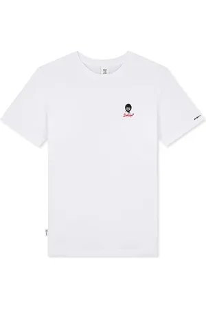 A-dam Bobby Ross - T-shirt - Katoen - Korte Mouw - Heren - Wit - M