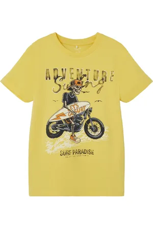 NAME IT NKMFEUNE SS TOP BOX - Jongens - T-shirts