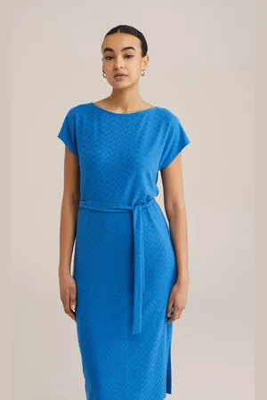 WE Fashion Dames jurk met structuur