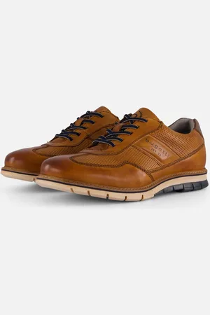 Bugatti Simone Sneakers cognac Leer