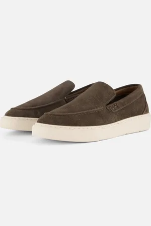 Vertice Instappers bruin Suede