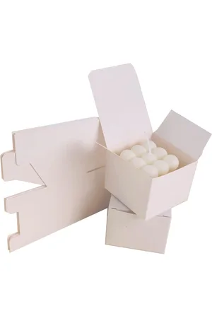 Merkloos Kleine Kartonnen Geschenkdozen voor Diverse Gelegenheden - Eenvoudig Te Monteren Kraftpapier Presentatiedozen