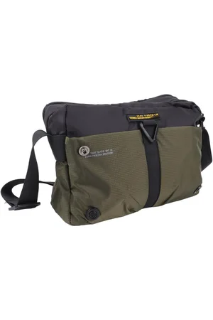 Merkloos Multilayer Heren Schoudertas van Oxford Doek - Waterdicht - Over De Schouder - Satchel Bag