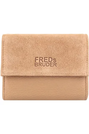 FREDsBRUDER Leren Portemonnee Sually Wallet Lichtbruin