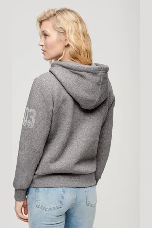 Superdry Vintage Athletic hoodie met logo - Dames - Hoodies