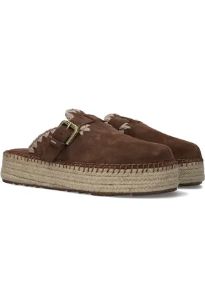Mou Jute Clog Plain Sue Instappers - Dames -