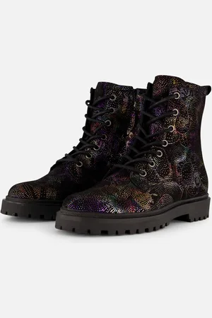 Giga Veterboots zwart Leer