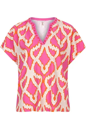 Esqualo T-shirt Top Beads Disco Spark Sj Hs25 30200 999 Print Dames