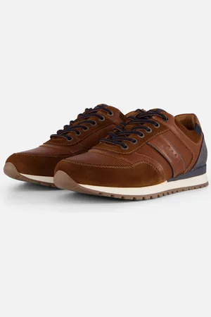Australian Niagara Sneakeres cognac Leer