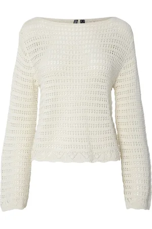 Pieces® PCFALLON LS BOAT NECK KNIT BC - Meisjes - Gebreide truien