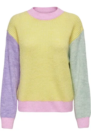ONLY ONLMANNA LS O-NECK RP KNT - Dames - Gebreide truien