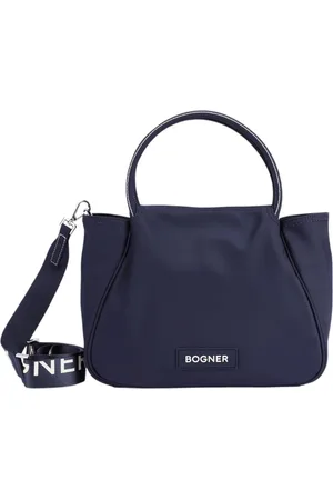 Bogner Handtas Schoudertas Saxon Raja Handbag Donkerblauw