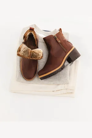 Panama Jack Pauline B9 Enkellaarsjes cognac - Dames