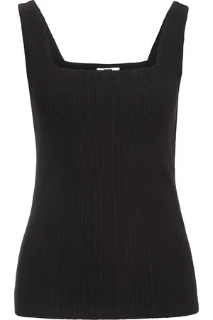 WE Fashion Dames singlet van ribstof