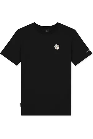 A-dam Lil Popeye - T-shirt - Katoen - Korte Mouw - Heren - Zwart - M