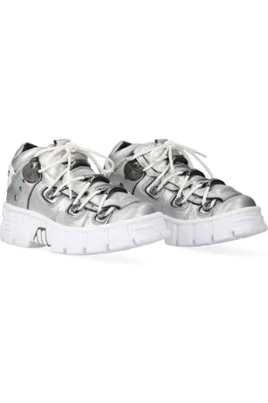 New Rock M106WALLC5 Plateau sneakers - 46 Shoes - Zilverkleurig