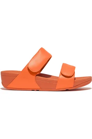 FitFlop Lulu Adjustable Leather Slides