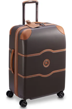 Delsey Chatelet Air 2.0 4 Wheel Medium Trolley 66 CM Brown