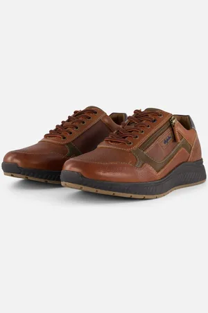 Australian Hatchback Sneakers cognac Leer
