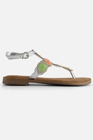 Lazamani Harper Leren Dames Sandalen