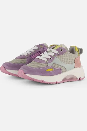 Develab Low Cut Sneakers Leer - Dames